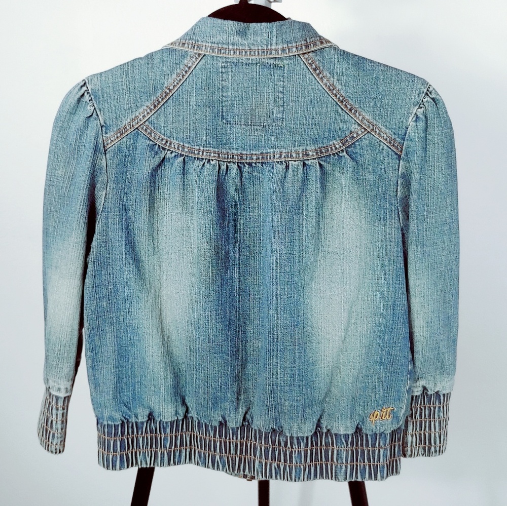 Split Denim jacket - Picture 5 of 5